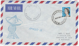 Australia 1969 Cover  - Spazio / Space / Cosmonautica / Cosmonautics / Apollo - Oceanía