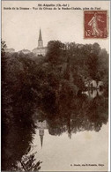 SAINT-AIGULIN - Bords De La Dronne - Vue Du Côteau De La Roche-Chalais, Prise Du Pont - Pont-l'Abbé-d'Arnoult