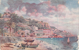 CPA - 06 - NICE - Illustration PROMENADE DU MIDI - Bateau - Collection Oilette - Szenen (Vieux-Nice)