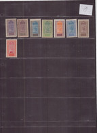 Haut Sénégal Niger, Lot De 8 Timbres Tout état - Otros & Sin Clasificación