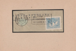 Polen Briefstück Warszawa 1927 MWST Werbestempel - Frankeermachines (EMA)