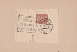 Polen Briefstück Goynia 1931 MWST Werbestempel - Frankeermachines (EMA)