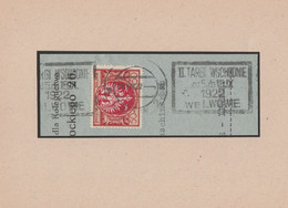 Polen Briefstück Lwow  1922 MWST Werbestempel - Frankeermachines (EMA)