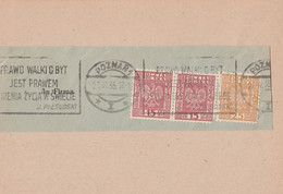 Polen Briefstück Poznan 1  1935 MWST Werbestempel - Frankeermachines (EMA)