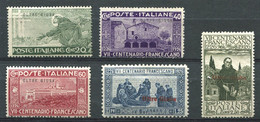 OLTRE GIUBA  1926 S. FRANCESCO SERIE CPL. ** MNH - Oltre Giuba