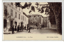 CPA 83 - BARGEMON - LA POSTE - Bargemon