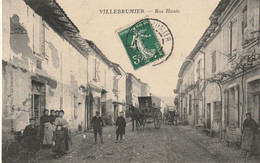CPA-82-VILLEBRUMIER-Rue Haute-Animée - Villebrumier