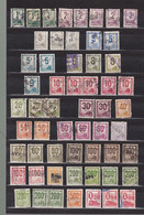 Un Ensemble De Timbres Taxes Différentes Années  Timbres Oblitérés Et  Quelques Timbres Neufs - 1960-.... Oblitérés