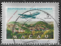 Macau Macao – 1960 Airmail 5 Patacas - Usados