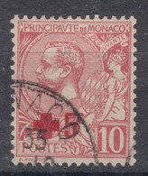 Monaco 1914 Red Cross Mi#26 Used - Used Stamps