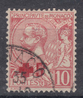 Monaco 1914 Red Cross Mi#26 Used - Gebruikt