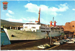 Melilla - Motonave Malaga Melilla - Mail Ttransport Ferry Boat Antonio Lazaro Barco Ship - Espana Espagne Spain - Melilla