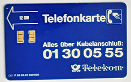 GERMANY Phone Card Telefonkarte Deutsche Telkom 1991 12DM 500000 Units Have Been Issued - Andere & Zonder Classificatie