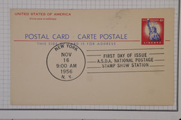 BB10 ETATS UNIS   BELLE CARTE LETTRE  ENTIER FDC   1952 NEW YORK USA+++AFF. INTERESSANT - Covers & Documents