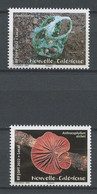 CALEDONIE 2022 N° 1416/1417 ** Neufs MNH Superbes Flore Champignons Endémiques Ileodictyon Cibarium Anthracophyllu - Unused Stamps