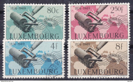 Luxembourg 1949 Mi#460-463 Used - Oblitérés