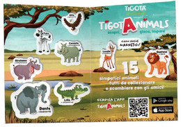 Foglietto Istruzioni Tigotà Animals (Fronte E Retro) - Handleidingen