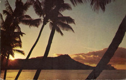 SUN RISING OVER DIAMOND HEAD - Hawaï