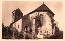 Viviers Le Gras - Abside De L'Église - Monthureux Sur Saone