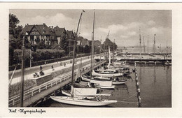 54191 - Deutsches Reich - 1936 - AnsKte "Kiel, Olympia-Hafen", Ungebraucht - Olympic Games