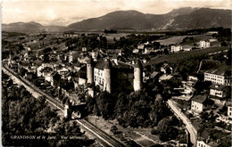 Grandson Et Le Jura - Vue Aerienne (10914) - Grandson