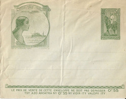 Entier Postal 50 C - Briefe U. Dokumente