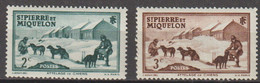 SAINT-PIERRE Et MIQUELON : N° 167 ** Et 168 ** - PRIX FIXE - - Unused Stamps
