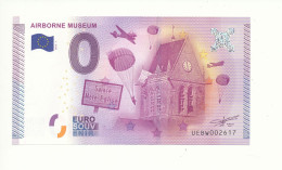 Billet Touristique  0 Euro  - AIRBORNE MUSEUM  - UEBW - 2015-1 - N° 2617 - Billet épuisé - Andere & Zonder Classificatie