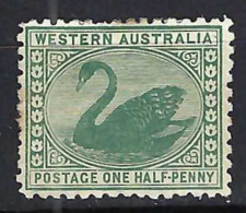 AUSTRALIE Occidentale Ca.1890: Le Y&T 42 Neuf *, Var. "dent.13 Au Lieu De 14" - Gebruikt