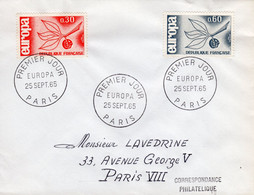 EUROPA 25 SEPT. 65 PARIS - 1960-1969