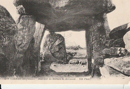 CARNAC. - Intérieur Du Dolmen De Kérioned - Dolmen & Menhirs