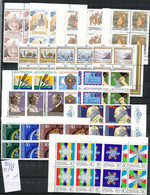 TIMBRE STAMP ZEGEL LOT LIECHTENSTEIN EN BLOC DE 4 SET IN QUATERS 757-768  XX  CÔTE 135  EUROS - Other & Unclassified