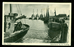 ANSICHTKAART * DEN HELDER * BUITENHAVEN BIJ DE VISAFSLAG * GELOPEN NAAR AMSTERDAM (3946f) - Den Helder