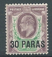 Levant  Anglais  -  Yvert N° 26 * -   Ava 31529 - British Levant