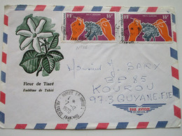 Enveloppe Timbrée à Destination De KOUROU - Y & T N°36 - Lettres & Documents