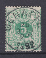 N° 45 Défauts GENAPPE - 1869-1888 Lying Lion