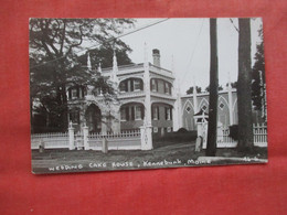 RPPC. Wedding Cake House.    Kennebunk Maine > Kennebunk  Ref 5711 - Kennebunkport