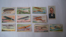 Lot 11 Chromos - Wills's Cigarettes Aviation - Wills