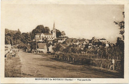 CPA - Edit. M. Berlsché - MONFORT-le-ROTROU - Vue Partielle - Montfort Le Gesnois