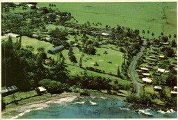 HONOLULU - AERIAL OF THE VILLAGE OF HANA - Maui