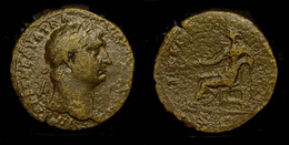 Trajan Emperor Emperor From 98 To 117, Sestertius, Roma, Bronze Coin, Original 100%,,,Free Shipping - La Dinastia Flavia (69 / 96)