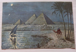 EGYPTE, LES PYRAMIDES AU CLAIR DE LUNE - Piramiden