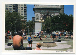 AK 074645 USA - New York City - Auf Dem Washington Square - Piazze