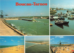 64 Boucau Tarnos Vues  Embouchure De L' Adour Le Port Les Plages Plage CPM  Grue - Boucau