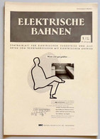 ELEKTRISCHE BAHNEN N°1 - 1955 - Auto & Verkehr