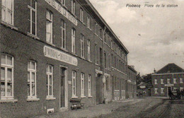 Flobecq Place De La Station Hotel De La Station  Voyagé En 1911 - Flobecq - Vloesberg