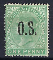 AUSTRALIE DU SUD Service 1880-1900:  Le Y&T 15B Neuf* - Mint Stamps
