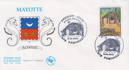 Enveloppe  FDC  1er Jour    MAYOTTE   La   Ziyara  De   Polé   2003 - Autres & Non Classés