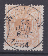 N° 28 WICHELEN - 1869-1888 Lying Lion
