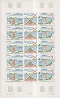 SPM - 1989 - PATRIMOINE NATUREL - FEUILLE COMPLETE TRIPTYQUE YVERT N°509A **  MNH - COTE = 50++ EUR. - Blokken & Velletjes